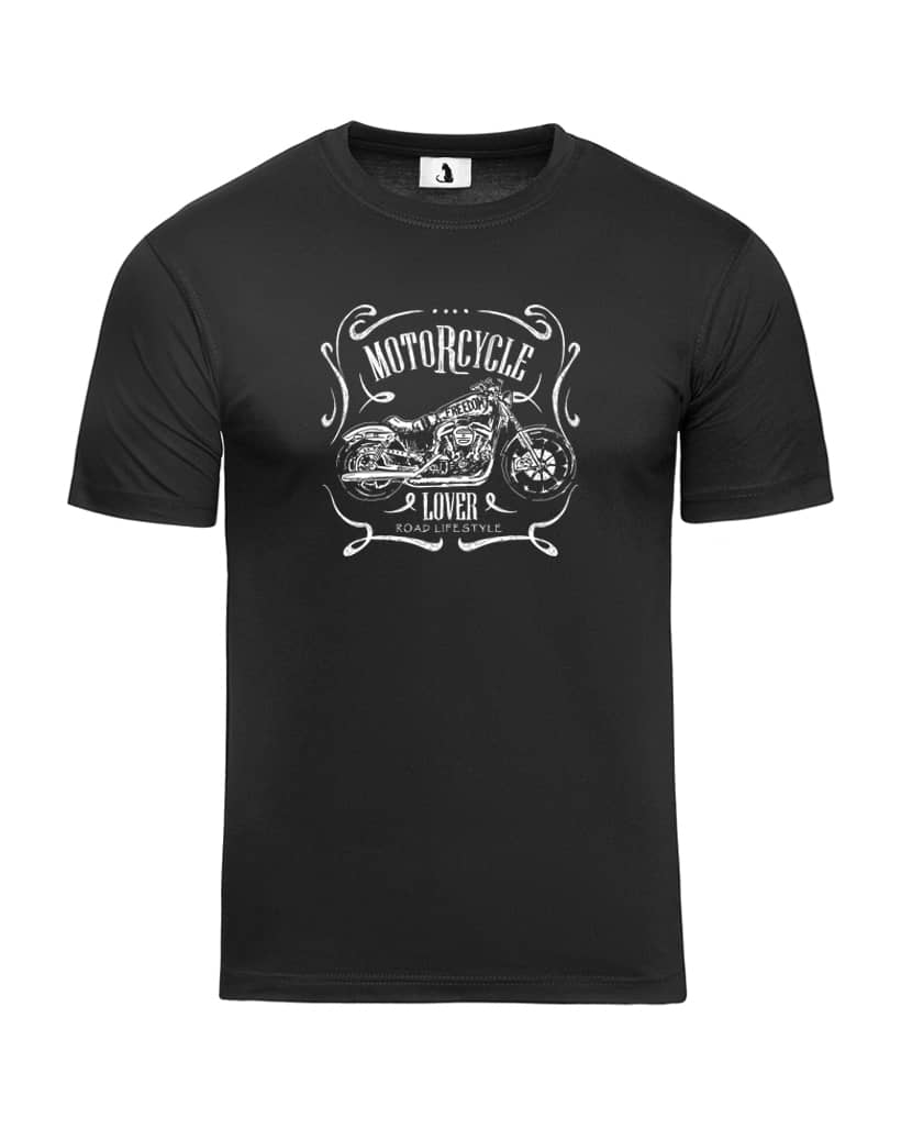 Футболка Motorcycle lover unisex классического прямого кроя Футболка Motorcycle lover unisex классического прямого кроя