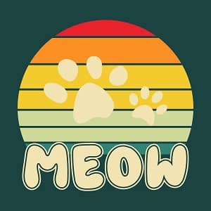 Принт Meow