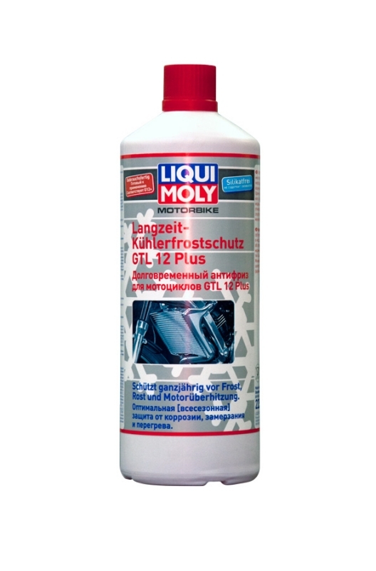Liqui Moly Motorbike Langzeit Kuhlerfrostschutz GTL 12 Plus - Долговременный антифриз (красный)