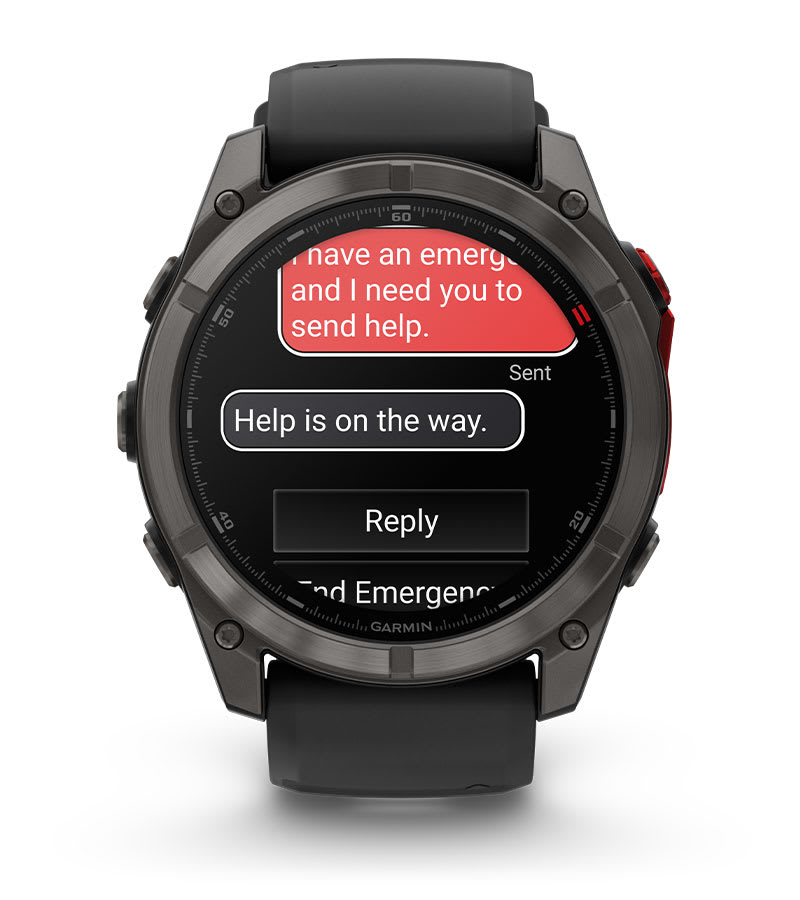 SOS и Garmin Response