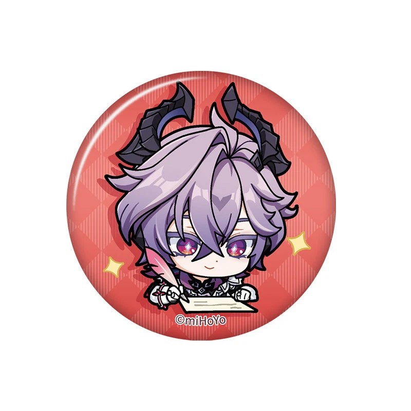 Значок Genshin Impact Chibi Emoticon Series Дурин