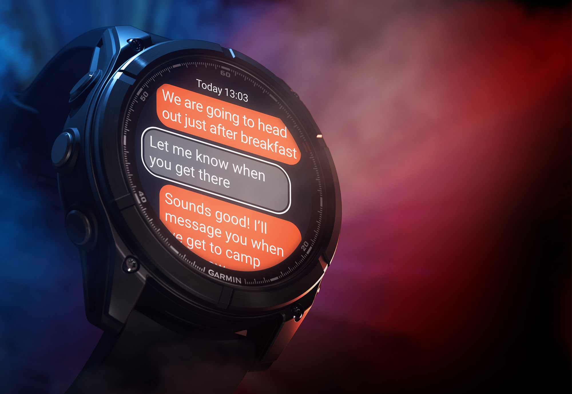 Звонки и сообщения Garmin fēnix 8 Pro