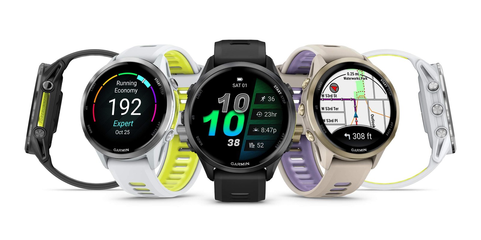 Garmin Forerunner 970 в нескольких цветах Garmin Forerunner 970 в нескольких цветах