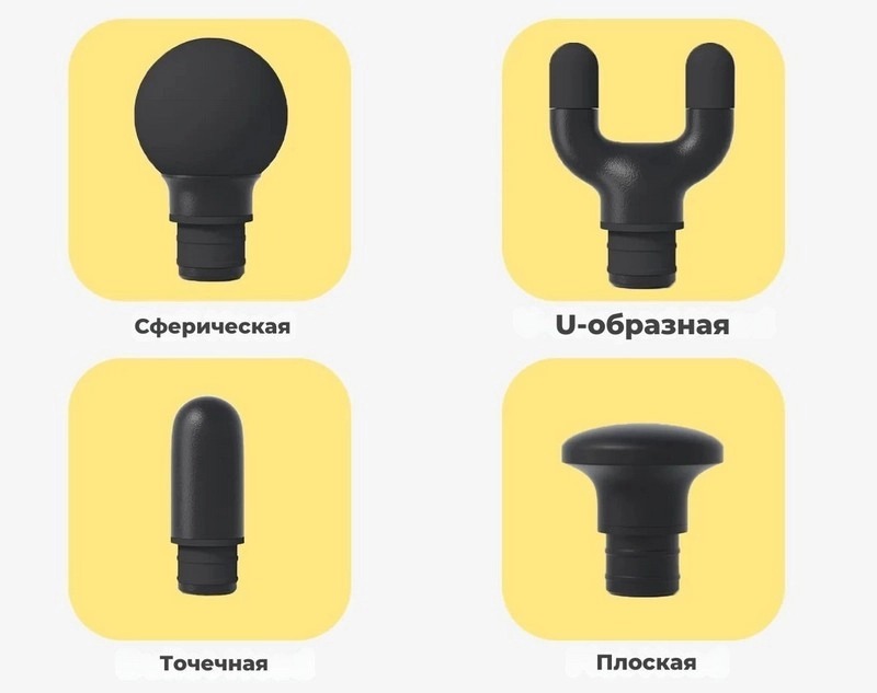Четыре насадки