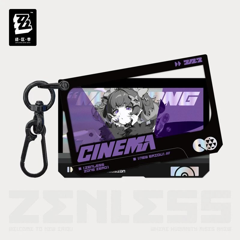 двусторонний Акриловый Брелок Zenless Zone Zero Cinema Series Наньгун Юй