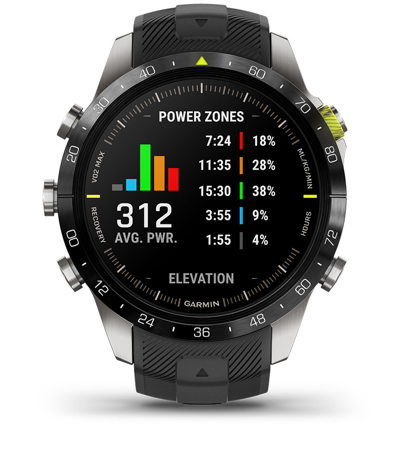 Garmin MARQ Athlete Gen 2 — Мощность бега на запястье