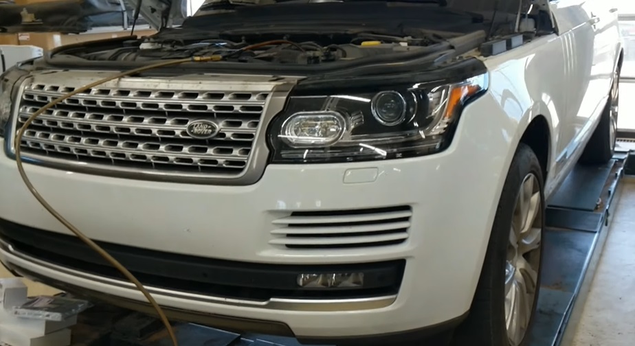 Land Rover с пробегом 100000 км. 