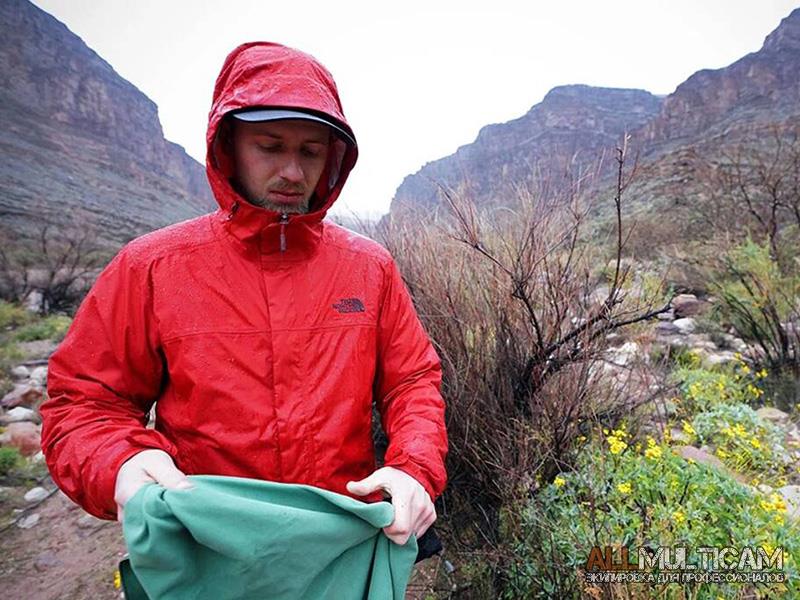 SoftShell просто устойчива к ветру
