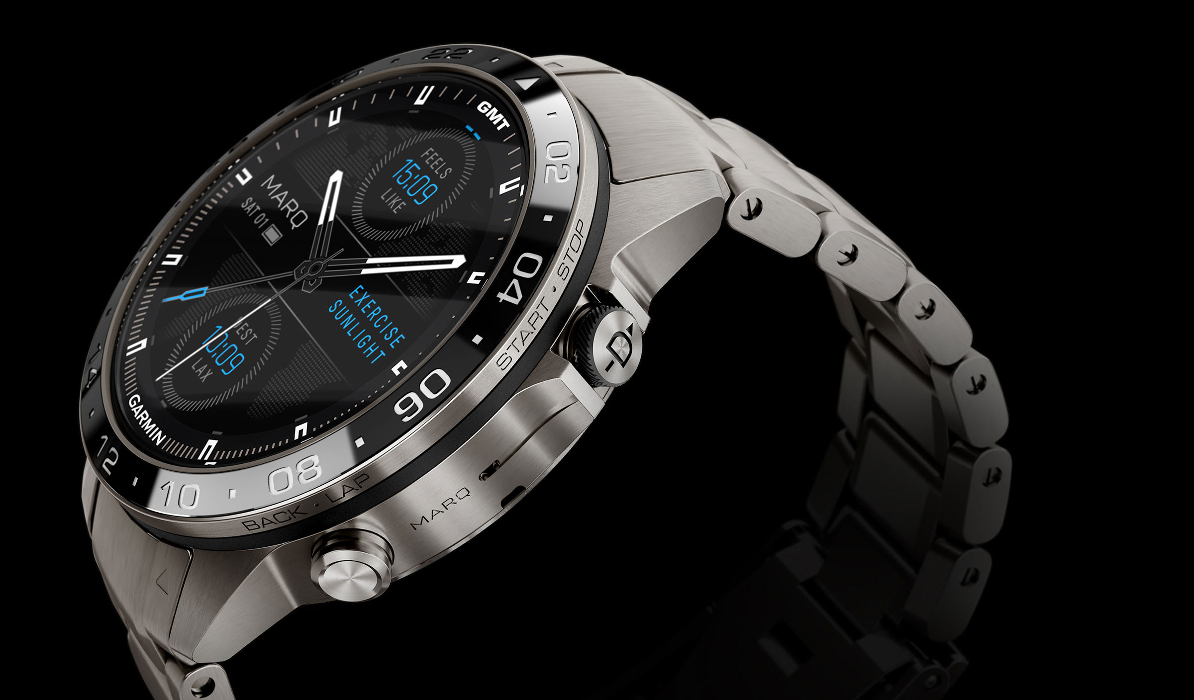 Garmin MARQ Aviator Gen 2 — титановый корпус, GMT-безель и авиационный браслет