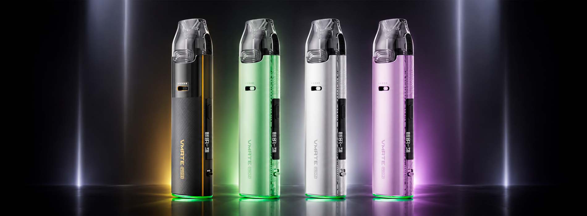 Линейка компактных POD-систем VOOPOO VMATE на витрине