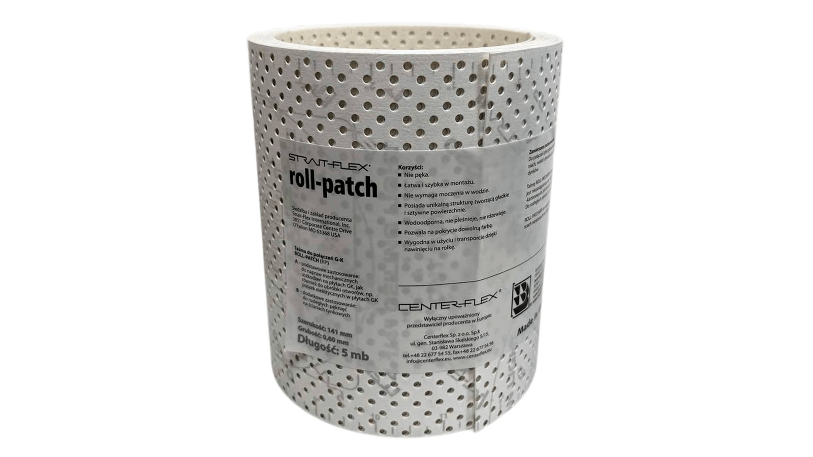 Лента для армирования проемов Strait-Flex Roll-Patch RP-5