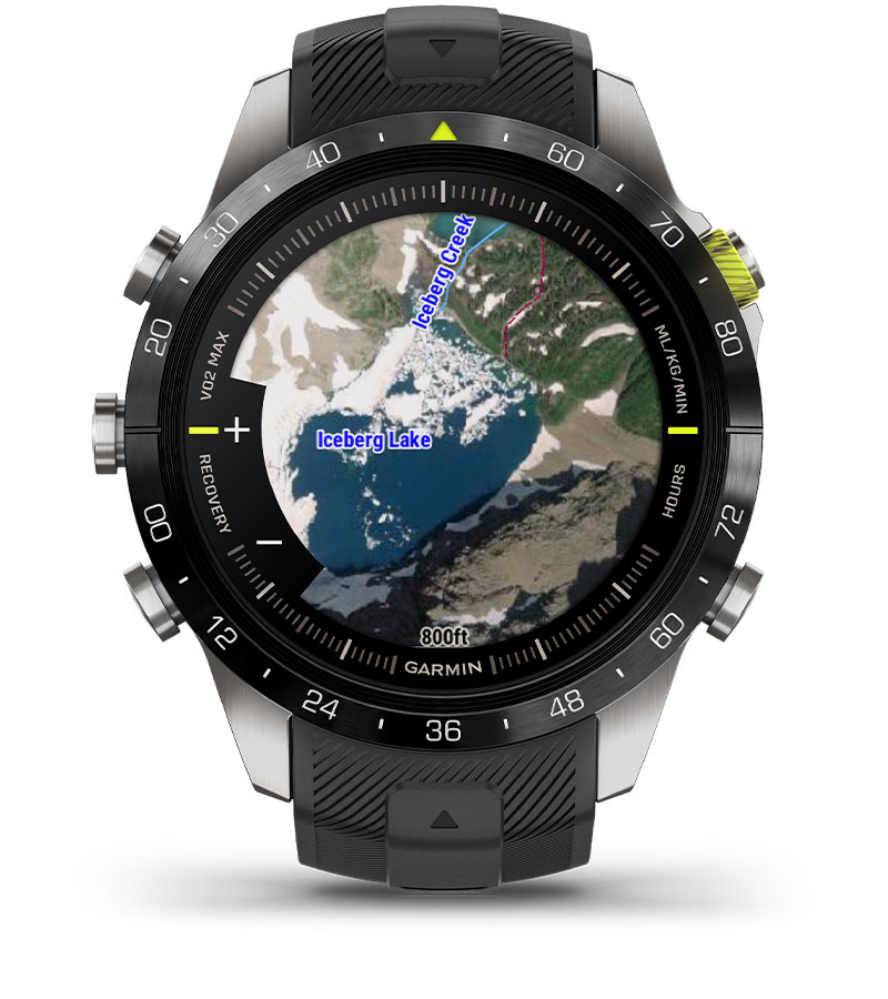Garmin MARQ Athlete Gen 2 — Карты Outdoor Maps+