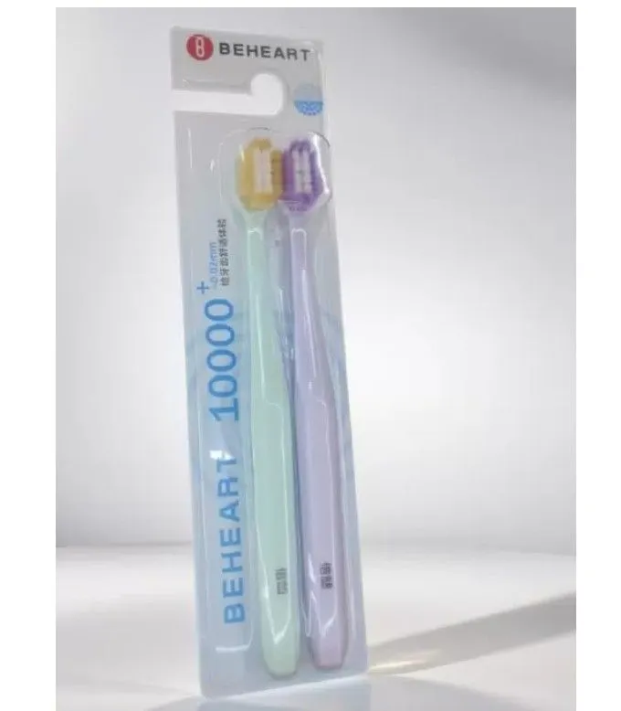 Набор зубная щётка Xiaomi BEHEART Wide Head Soft Bristle Toothbrush (2шт)