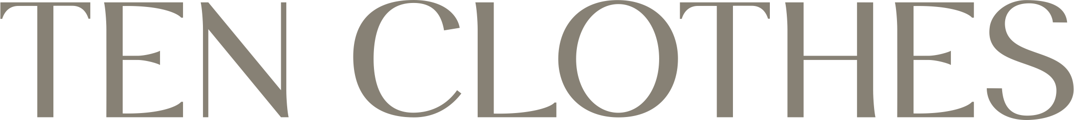 TEN CLOTHES