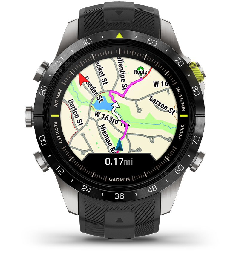 Garmin MARQ Athlete Gen 2 — Навигация по поворотам