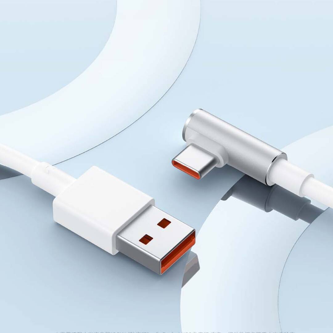 Кабель Xiaomi Mijia L-shaped Data Cable USB - Type-C 1,5m
