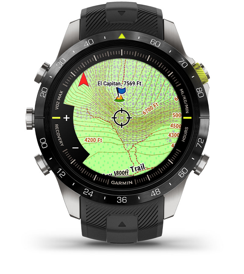 Garmin MARQ Athlete Gen 2 — Топографические карты