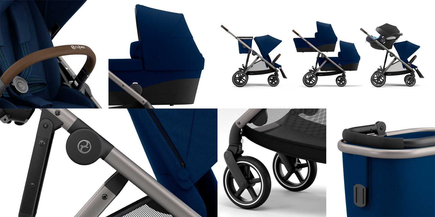 Cybex Gazelle S варианты трансформации