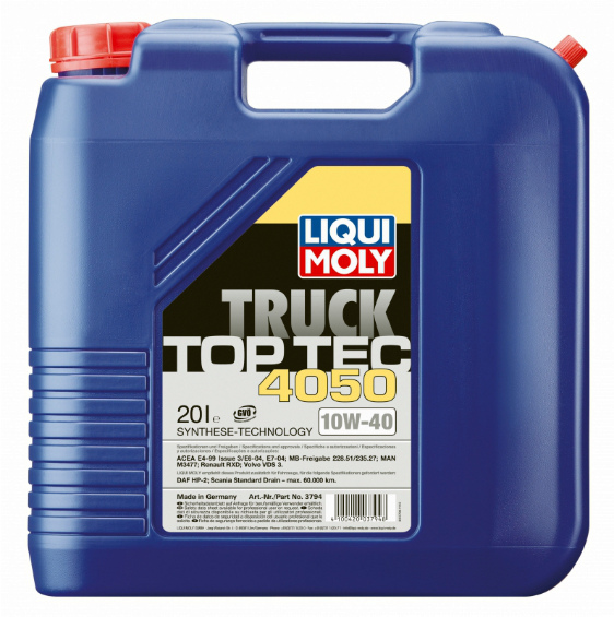 Масло дизельное грузовое Liqui Moly Top Tec