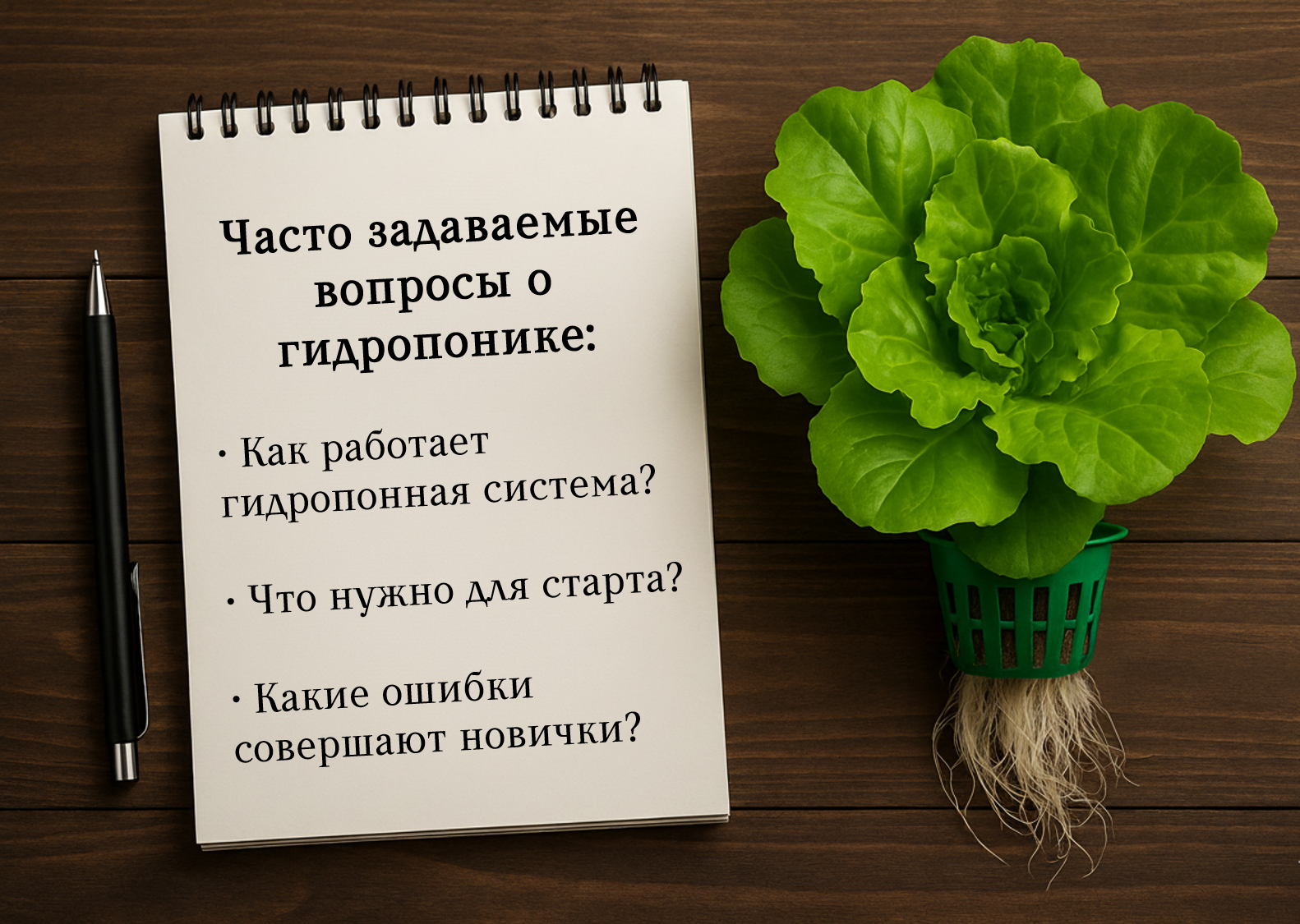 Часто задаваемые вопросы от новичков о гидропонике