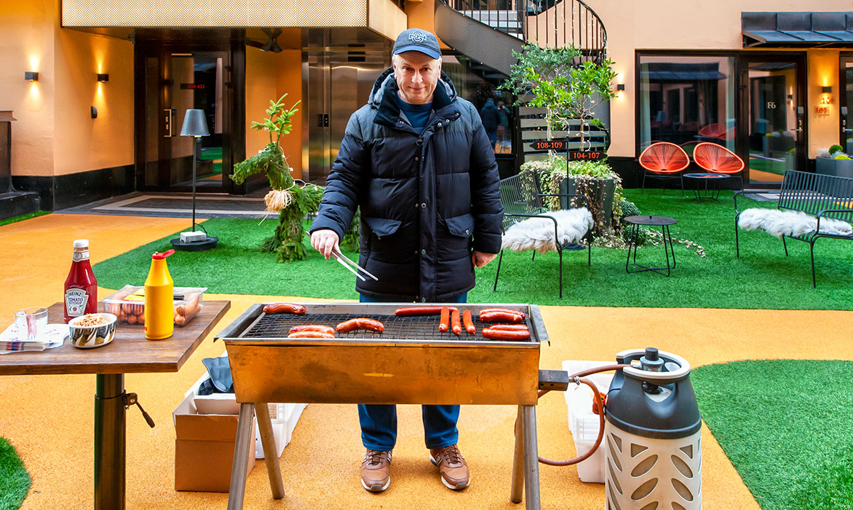 Маккара на пикнике в Финляндии