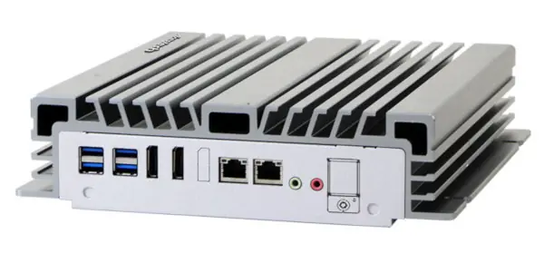 Arestech BPC-5080 общий вид промышленного ПК, четыре порта USB и два Gigabit Ethernet