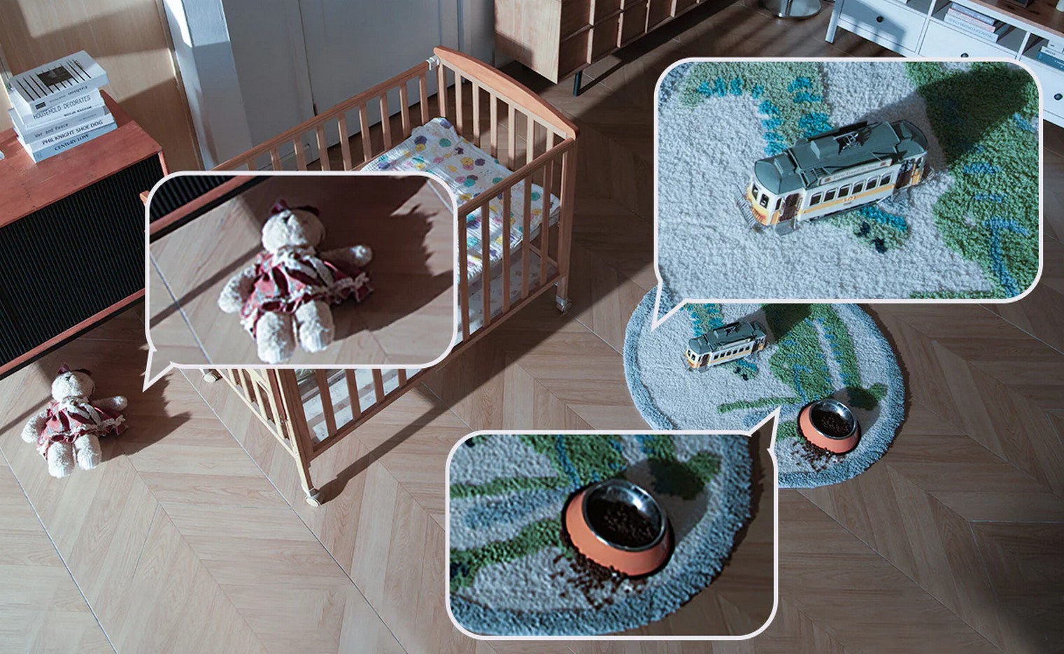 IP камера IMILAB Indoor Camera 3K+3K WiFi Plug-in C30 Dual (CMSXJ111A)