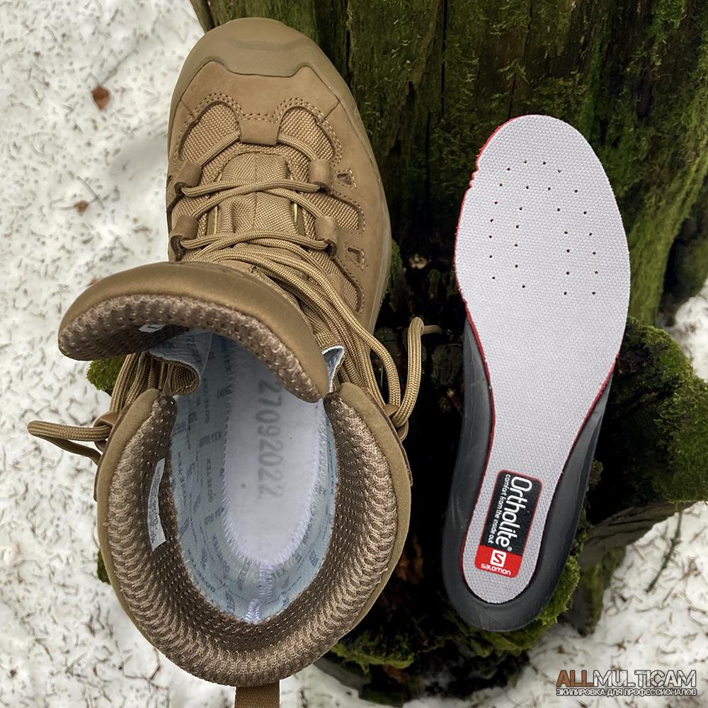 Обувь для спецназа тактические ботинки Quest 4D GTX Forces 2 EN Salomon