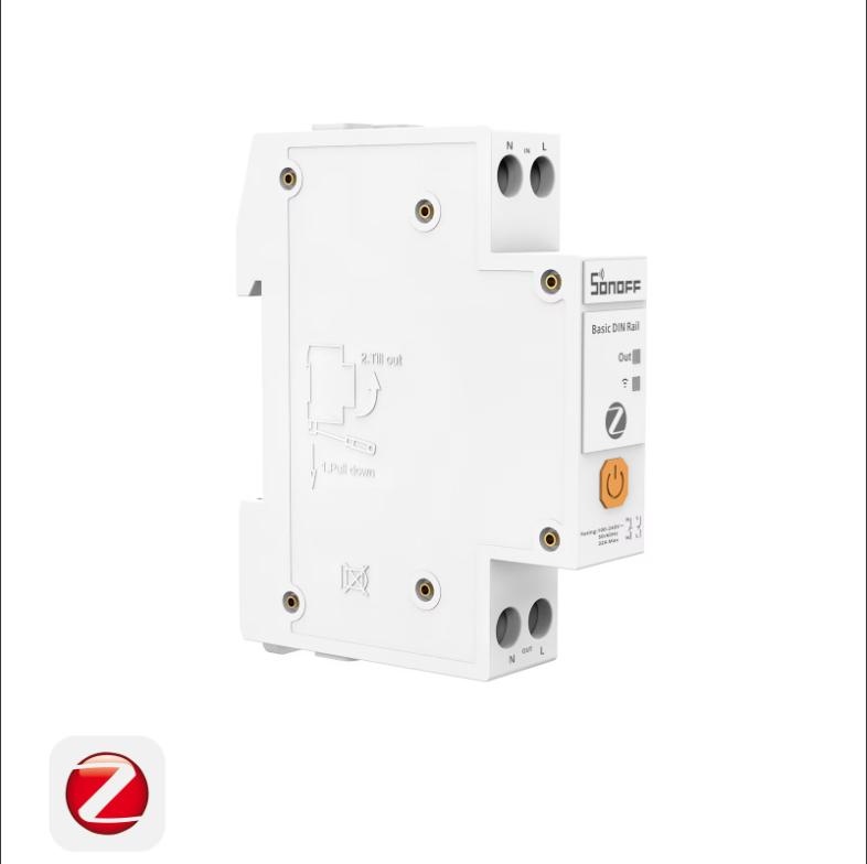 SONOFF Basic DIN Rail Zigbee &mdash; общий вид устройства