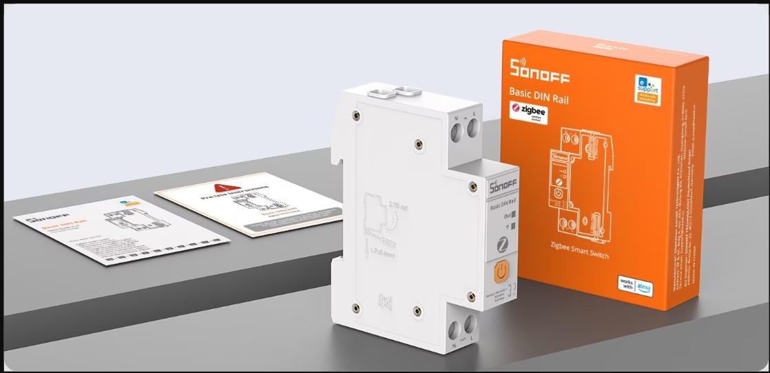 Комплектация SONOFF Basic DIN Rail