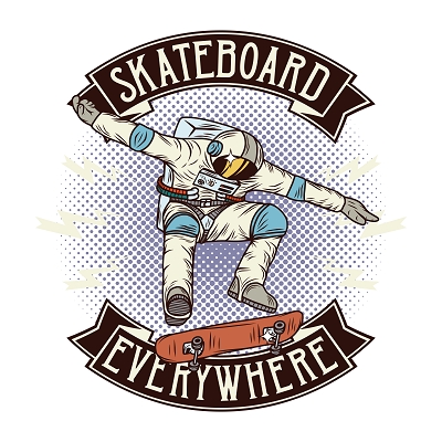 принт Live for skate