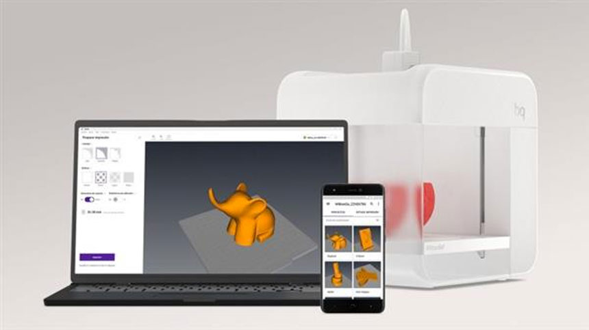 bq witbox go 3d принтер 