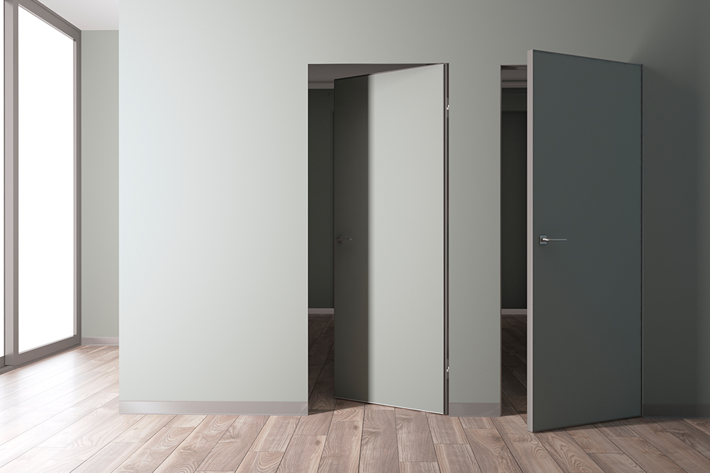 Скрытые двери высотой 2100 и 2300 мм теперь в наличии на складе — изображение номер 1