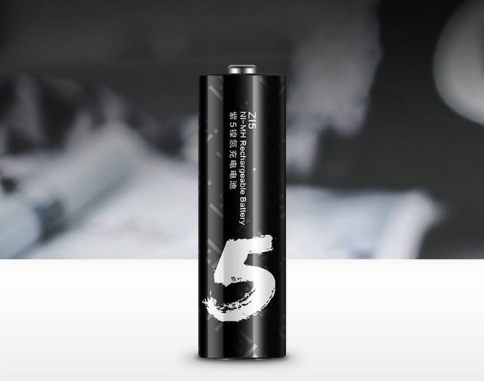 Аккумуляторные батарейки Xiaomi ZI5 Ni-MH Rechargeable Battery (HR6-AA) (4 шт.) (АА 511)