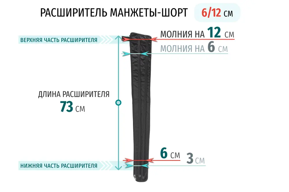 Расширитель для шорт WelbuTech Seven Liner