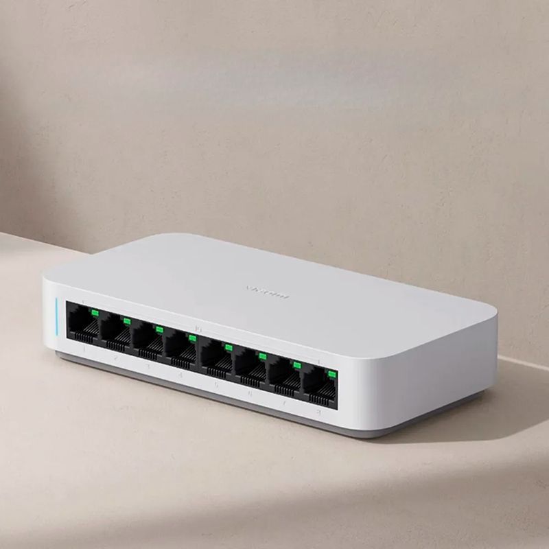 Гигабитный коммутатор Xiaomi SW-108G (8 портов)