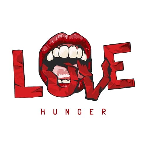 принт Love hunger