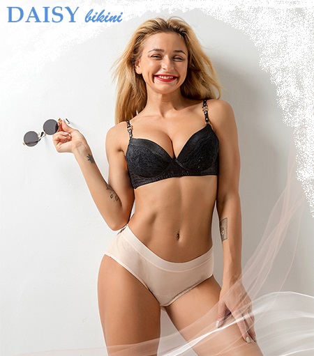 Менструальные трусы Daisy_bikini_телесный цвет вид спереди
