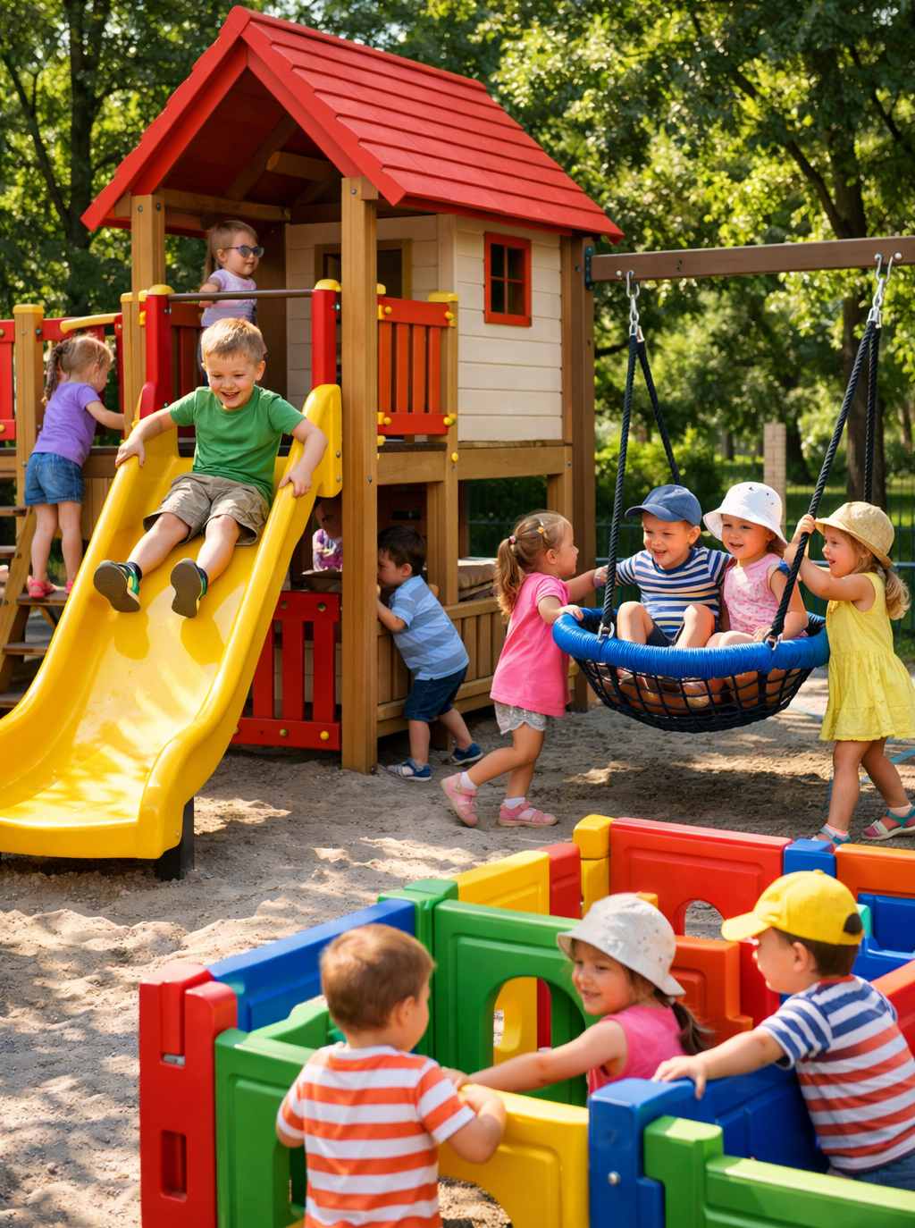 Младшая и средняя группы 3-5 лет
