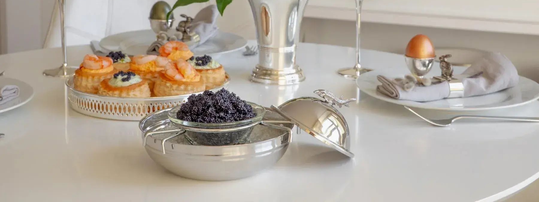 Икорницы и масленки