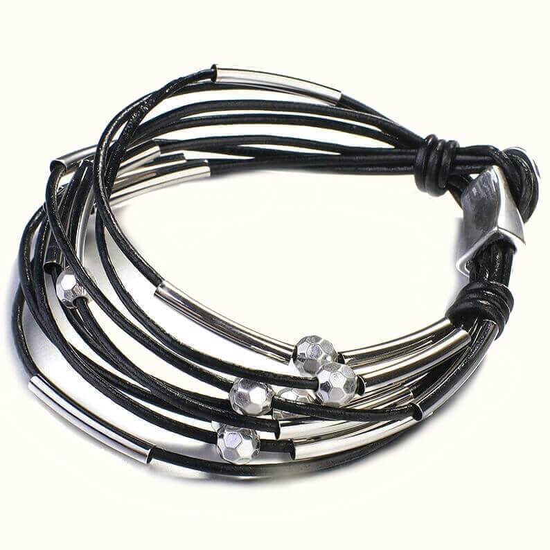 БРАСЛЕТ ЖЕНСКИЙ BOHO METAL BEADS & PIPE-E190223 БРАСЛЕТ ЖЕНСКИЙ BOHO METAL BEADS & PIPE-E190223