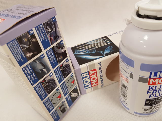 Klimafresh liquimoly В деле