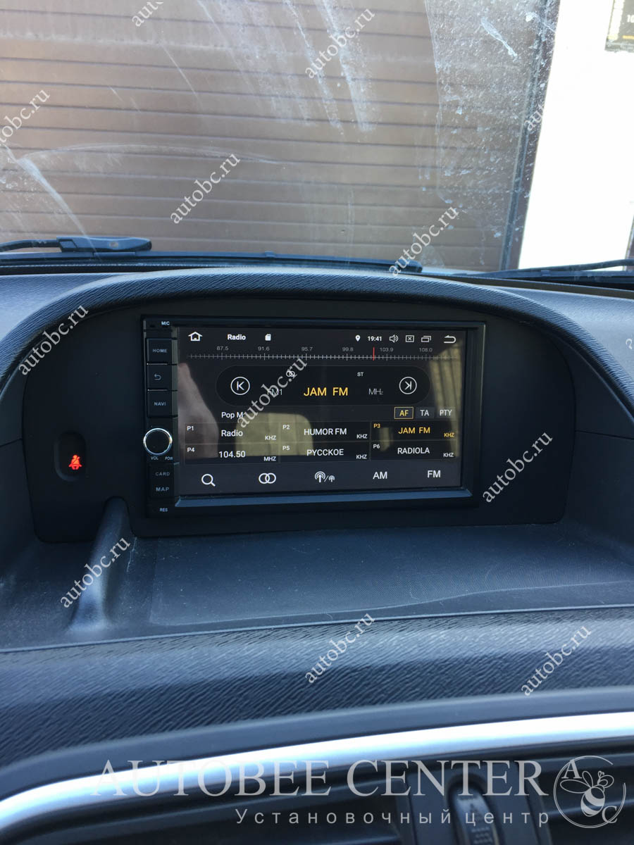 Renault Kangoo (нестандартная установка магнитолы)