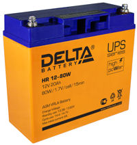 Аккумуляторные батареи ИБП DELTA HR-W 12-80W