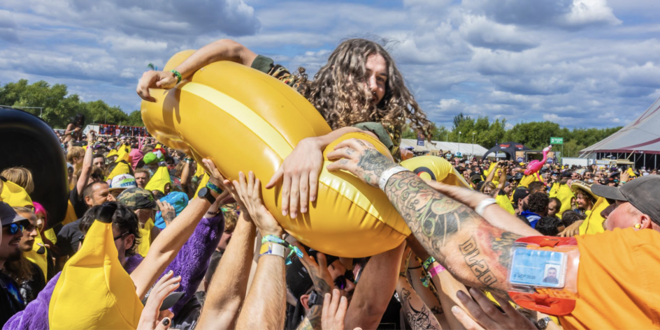 Photo: Sophie Jones / www.creativeboom.com / https://www.creativeboom.com/inspiration/death-metal-band-party-cannon-always-get-discussed-at-design-conferences-but-meeting-them-was-a-whole-thing-entirely/