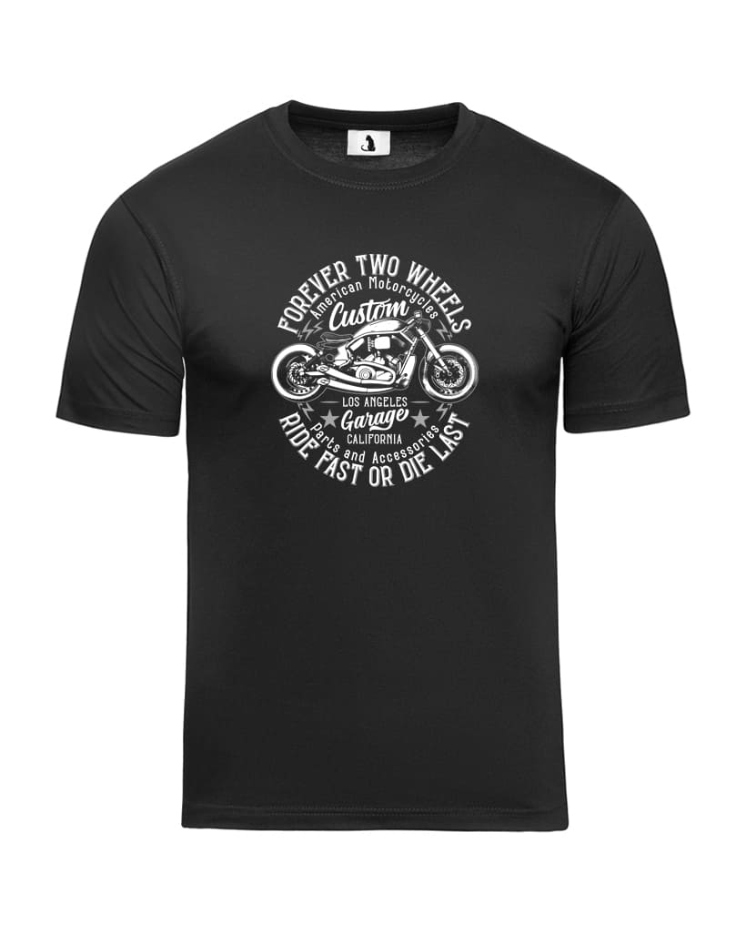 Футболка Ride fast or die last unisex классического прямого кроя Футболка Ride fast or die last unisex классического прямого кроя