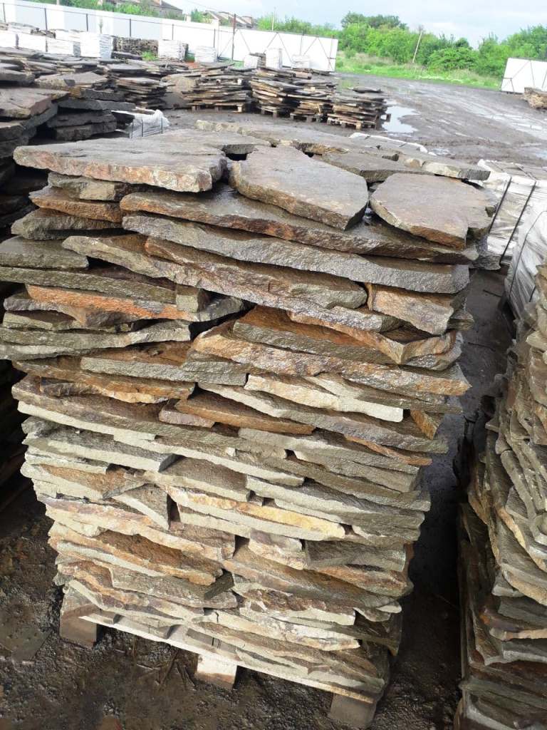 Ровный песчаник для мощения 