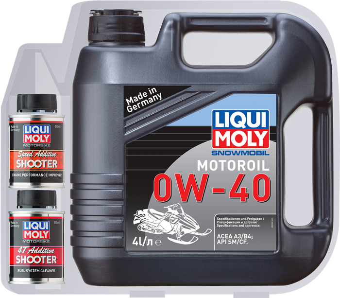 Snowmobil Motoroil 0W-40