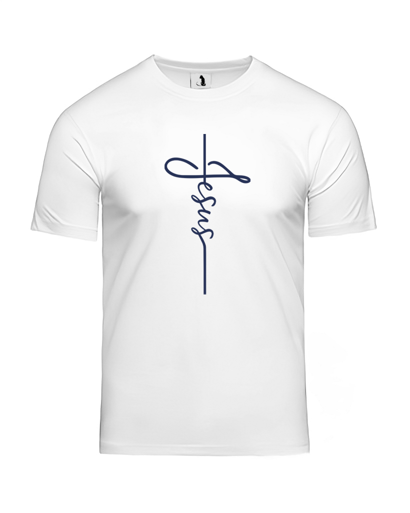 Футболка с крестом Jesus unisex