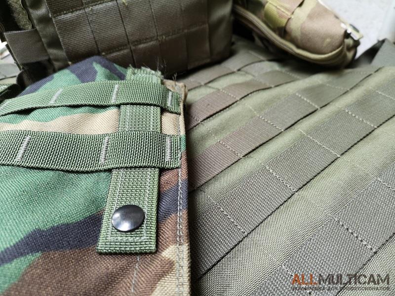 MOLLE: аббревиатура от англ. "Modular Lightweight Load-carrying Equipment", модульное легковесное оборудование для переноски грузов
